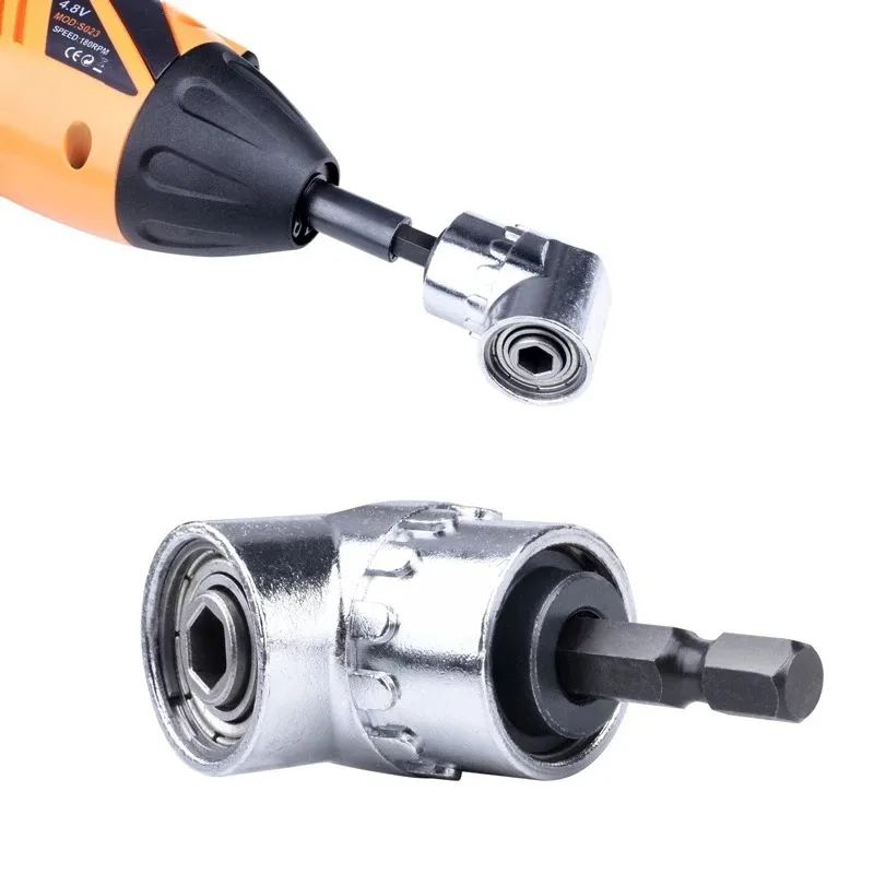 Adaptador Angular Para Parafusadeira 105° Encaixe 1/4 F-193 - Imagem 2