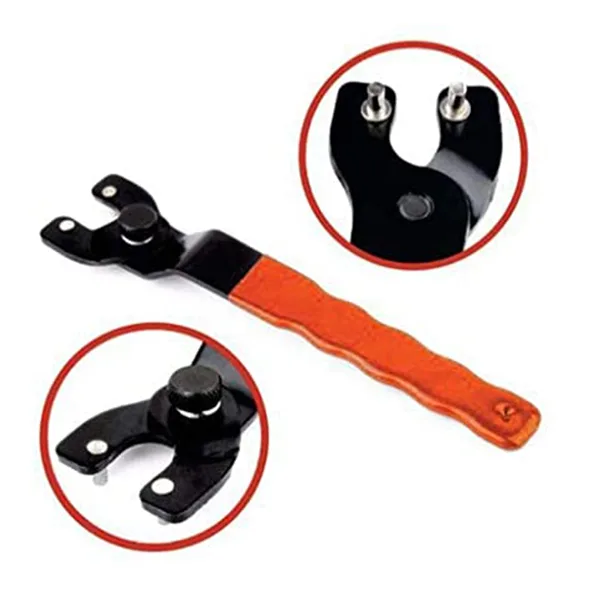 Chave Esmerilhadeira Lixadeira Regulavel 110 A 230mm P/Disco - Imagem 2