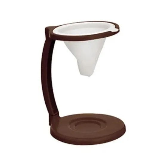 Mini Coador de Café Individual com Filtro e Suporte Desmontável