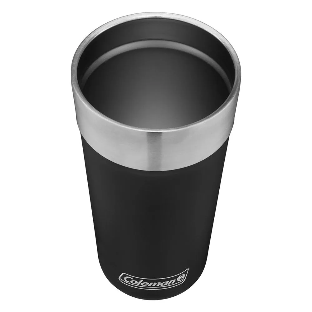Copo Térmico De Cerveja Inox Preto 600ml - Coleman - Imagem 2