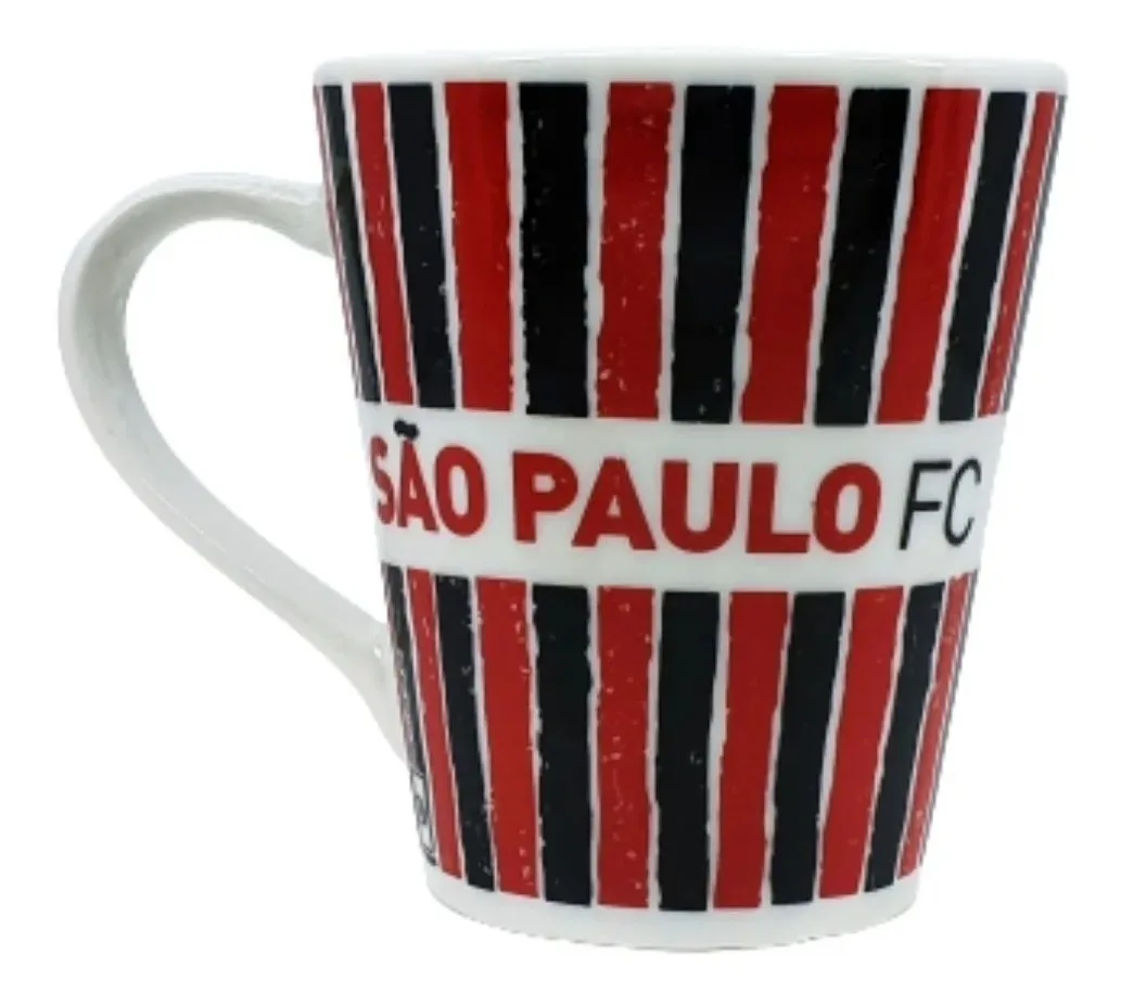 Caneca Porcelana São Paulo FC SPFC Oficial Licenciada Allmix - Imagem 5