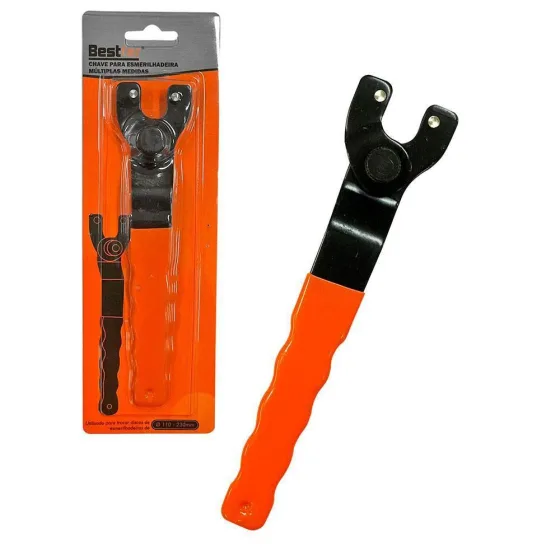 Chave Esmerilhadeira Lixadeira Regulavel 110 A 230mm P/Disco