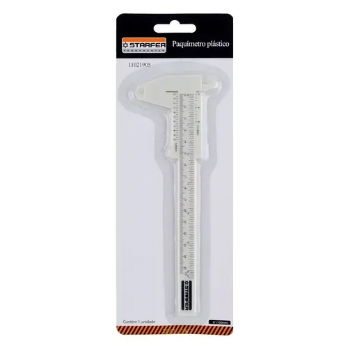 Paquímetro Plastico 6 pol. (150mm) Starfer - Imagem 4