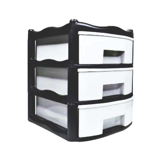 Gaveteiro Organizador Plastico Multiuso 3 Gavetas Mini