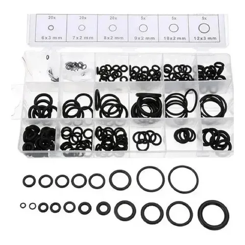 Kit Aneis De Vedação Reparos Gerais 225 Peças - Imagem 2