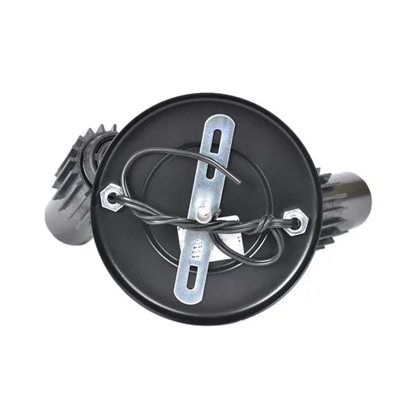 Suporte Para Lâmpada de Teto duplo Direcionável Preto - Imagem 3