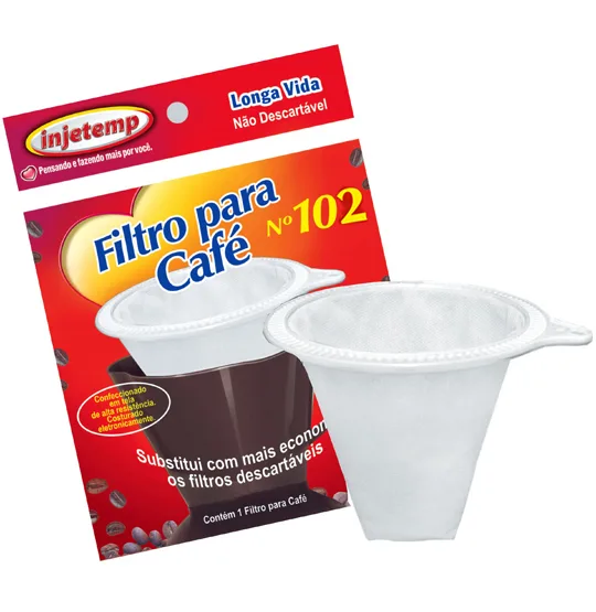 Filtro / Coador N102 Para Cafe Sintetico Longa Vida