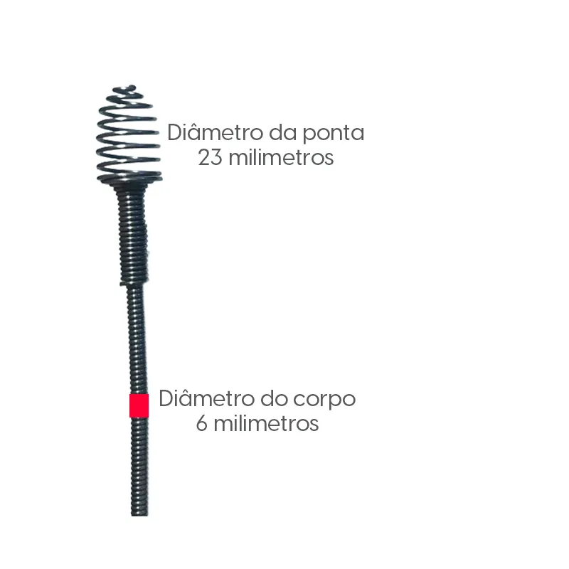 Desentupidor Manual 15 Metros Tufão III - Imagem 2