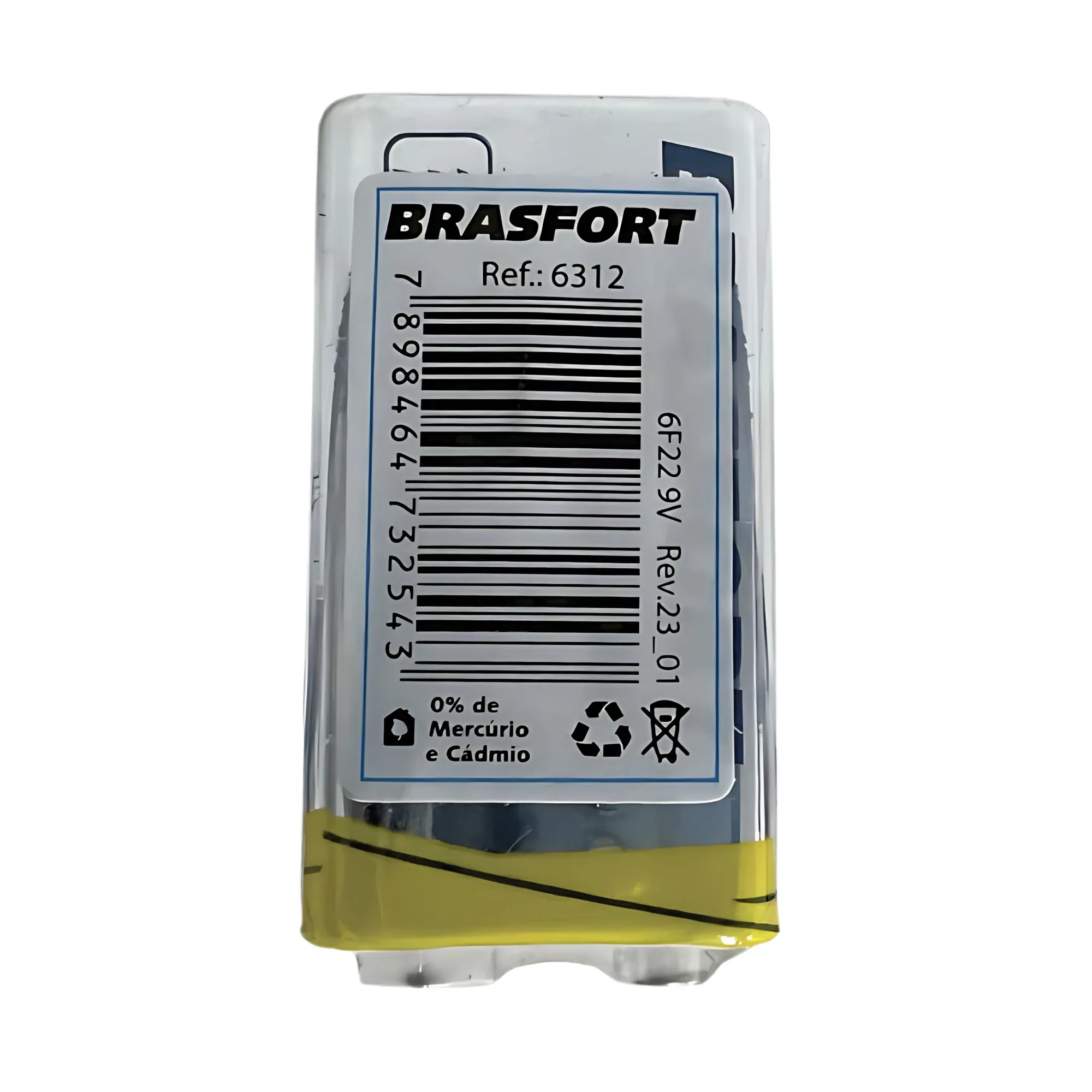 Bateria 9 Volts Brasfort 6F22 Uso Geral - Imagem 4