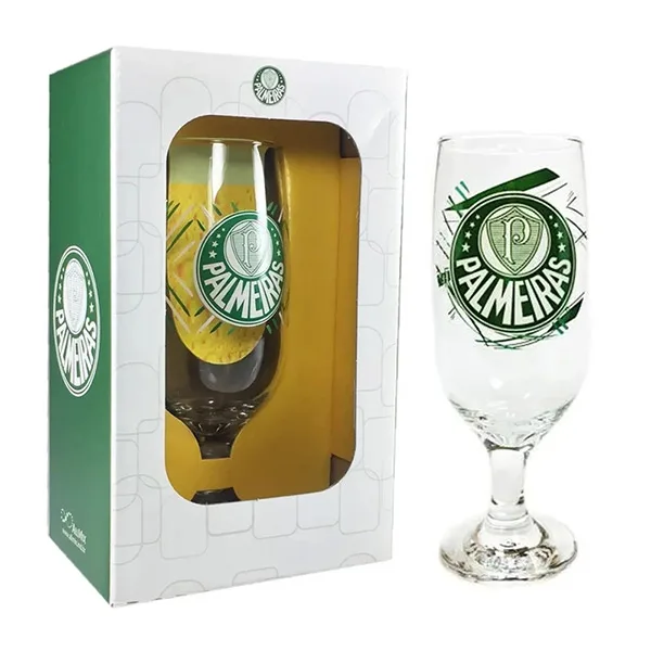 Taça de Cerveja do Palmeiras 300 ml em Caixa Personalizada
