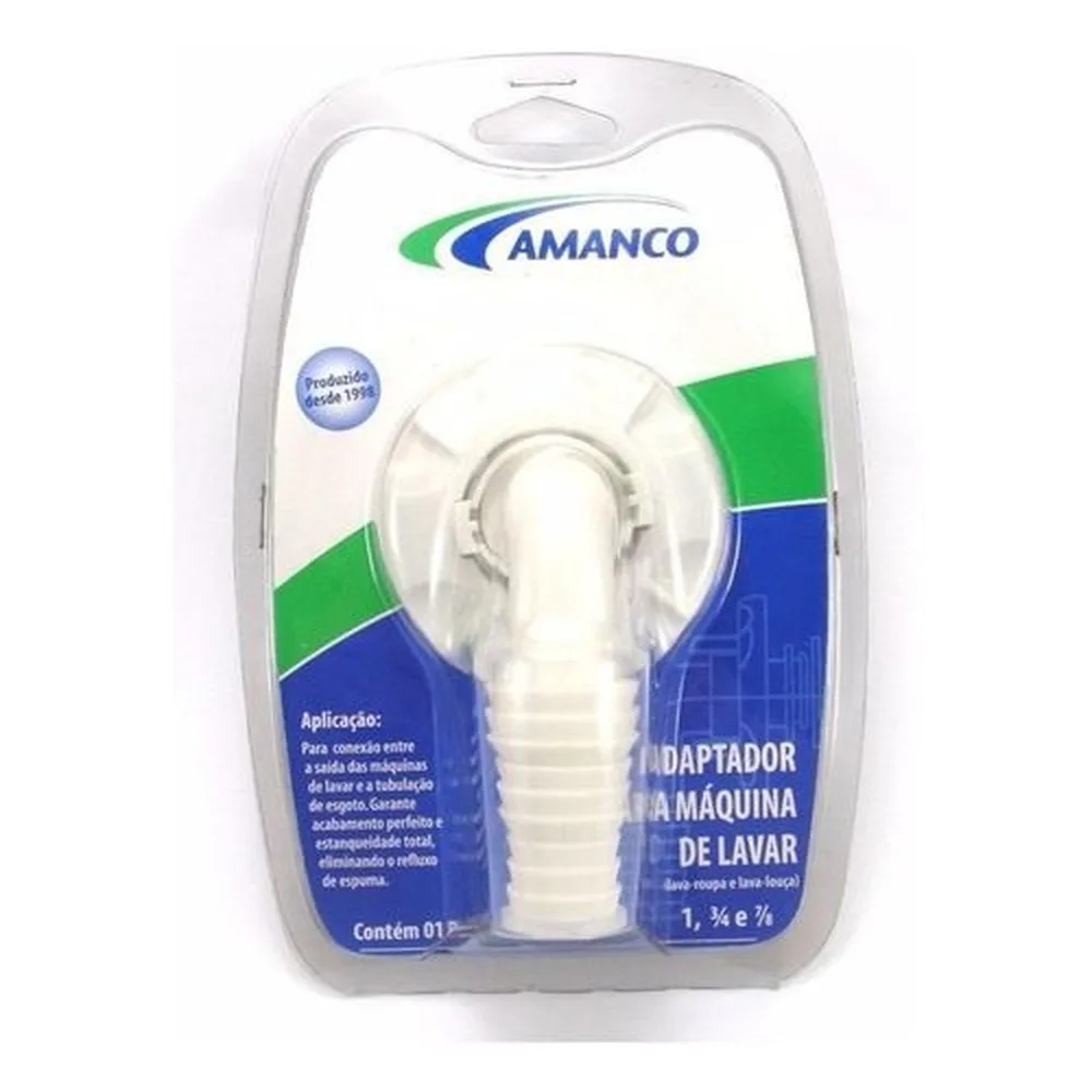 Adaptador Para Maquina De Lavar Roupas Louças Tanquinho Evita Cheiro - Imagem 3