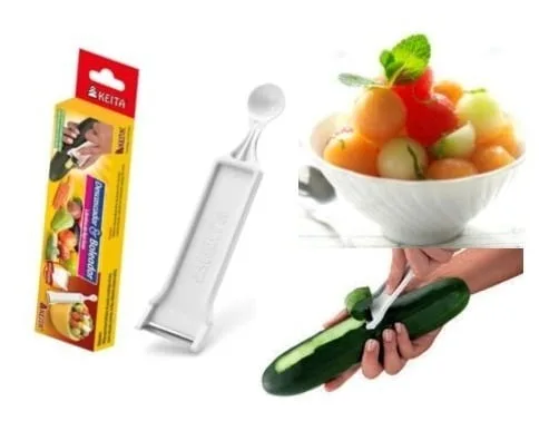 Descascador e boleador de legumes e frutas keita - Imagem 2