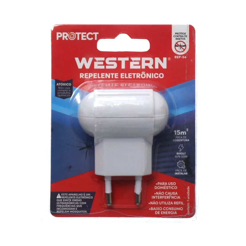 Repelente Eletrônico Para Pernilongos Bivolt Western - Imagem 2