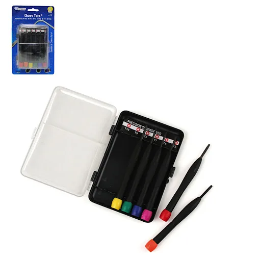 Jogo de Chave Torx T05 a T10 com 6 Pçs - Western - Imagem 2
