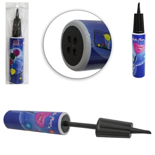 Bomba de ar manual para infláveis e balões/bexigas 27,5cm - Imagem 2
