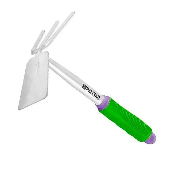 Enxadinha / Rastelo Sacho Combinado Para Jardim Palisad