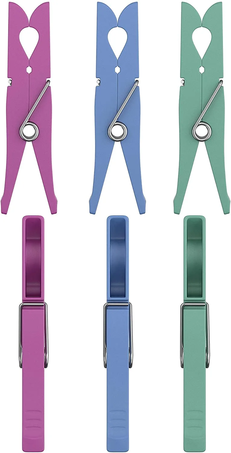 12 Prendedores de Roupas Compact Flash Limp - Imagem 2