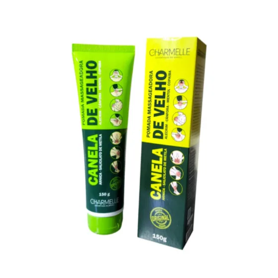 Pomada Massageadora Canela de Velho 150g Charmelle