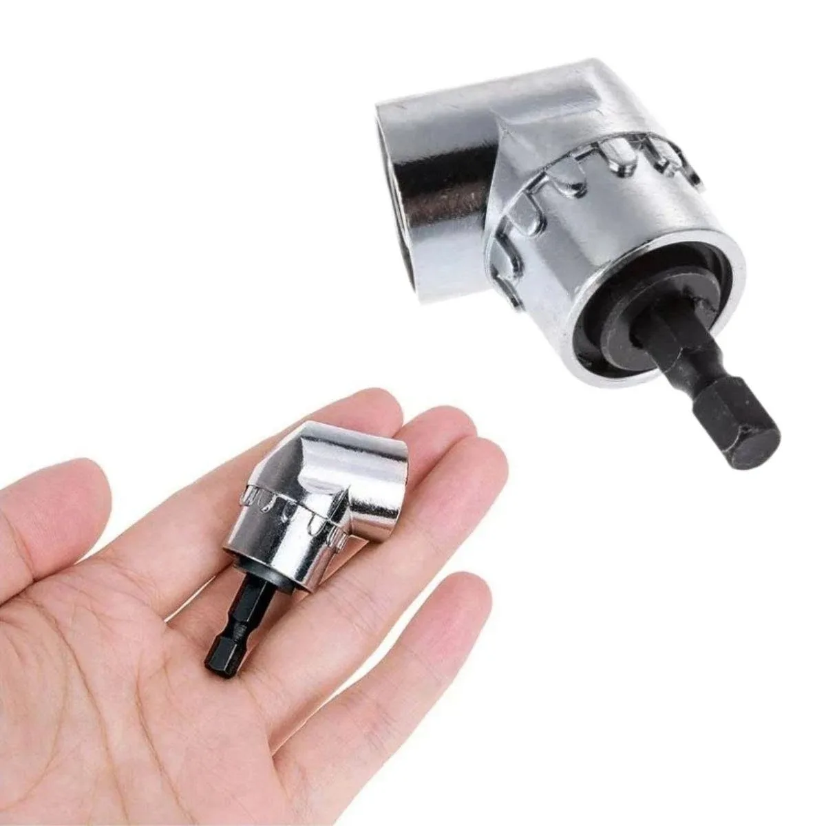 Adaptador Angular Para Parafusadeira 105° Encaixe 1/4 F-193 - Imagem 4