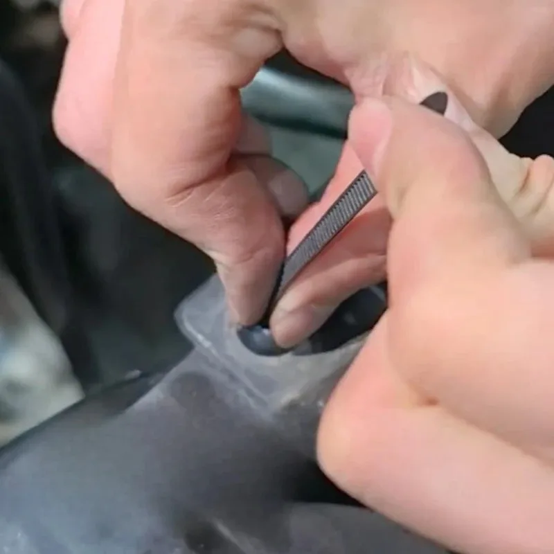 Abraçadeira de Nylon Tipo T 90mm 100 Peças Automotiva - Imagem 2