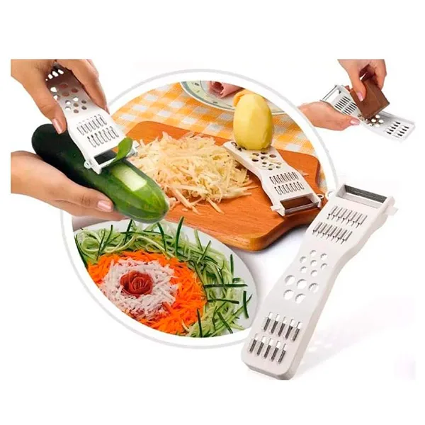 Descascador e Fatiador Keita 5 em 1 Para Legumes e Frutas - Imagem 3