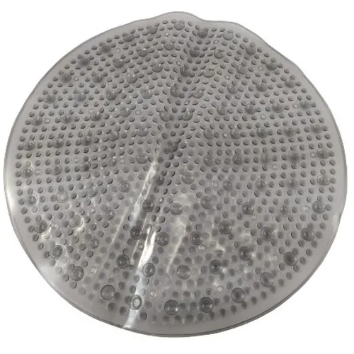 Tapete Antiderrapante Box Banheiro Redondo 50cm Com Ventosas - Imagem 7