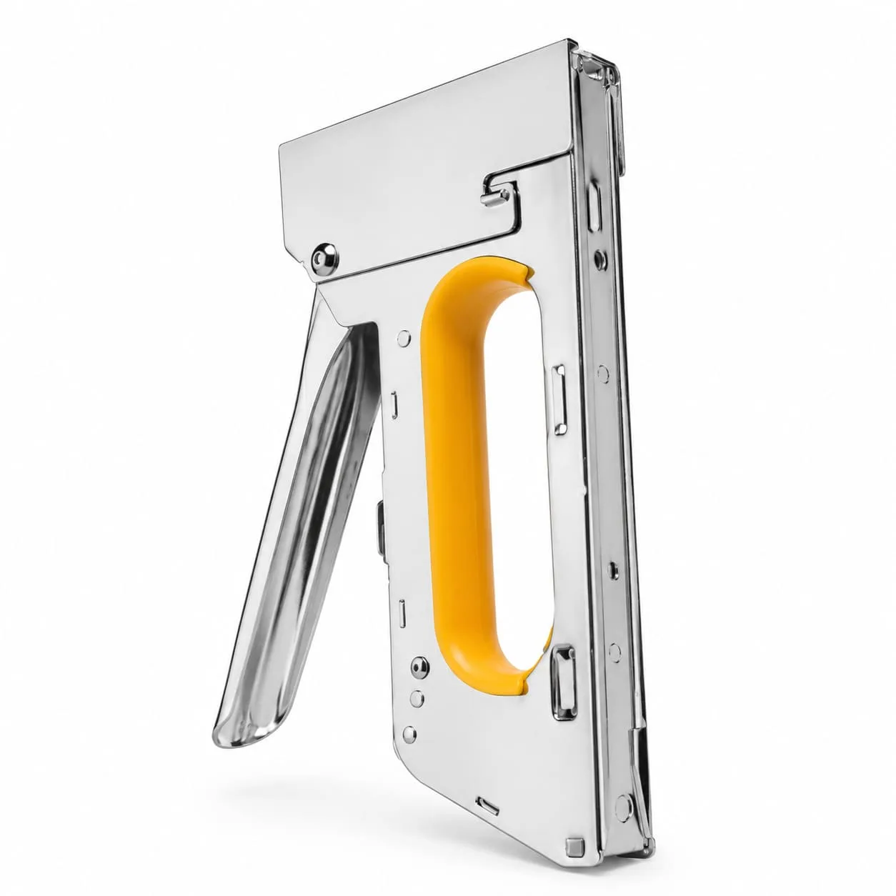 Grampeador Manual Tapeceiro em Aço Inox Grampos 4 a 8mm