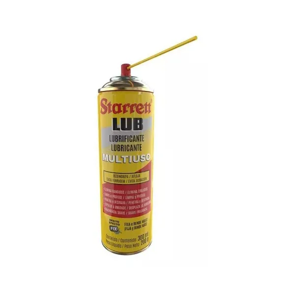 Oleo Desengripante 300ml Lubrificante Spray Starret - Imagem 2