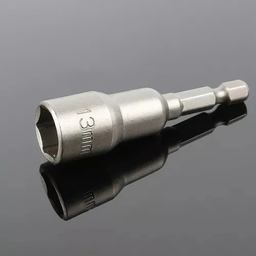 Ponta Bits Soquete Magnetico 13mm (05 Peças) Parafusadeira - Imagem 4