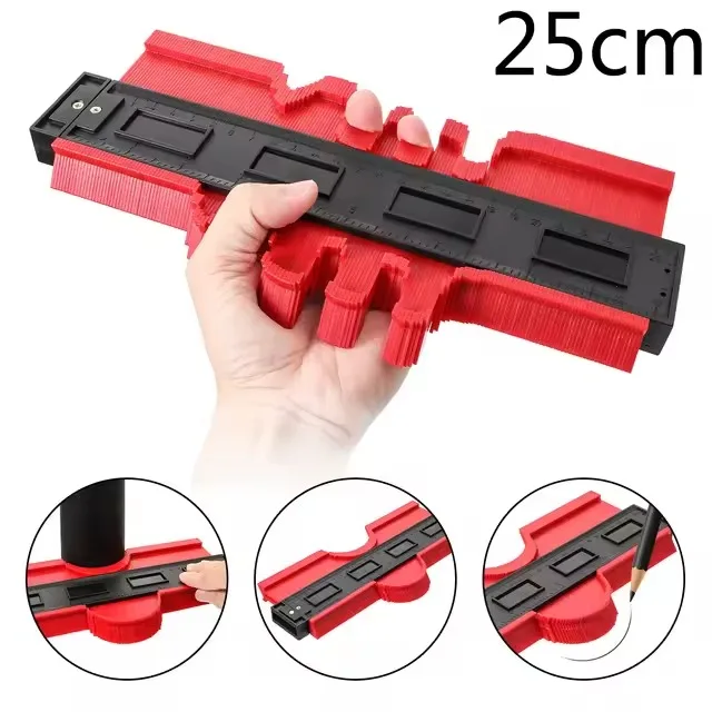 Gabarito Copiador de Contornos 25cm - Imagem 2