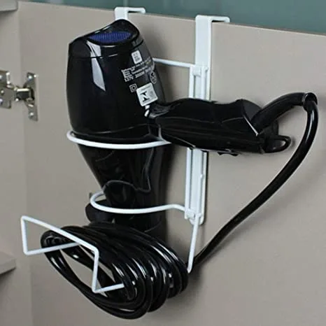 Suporte para secador de Cabelo Plus Branco - Imagem 2