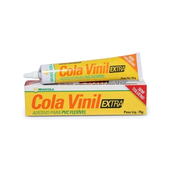 Cola Para Vinil Para Piscina Lona Toldo Banner Pvc Flexível Colchão 75g