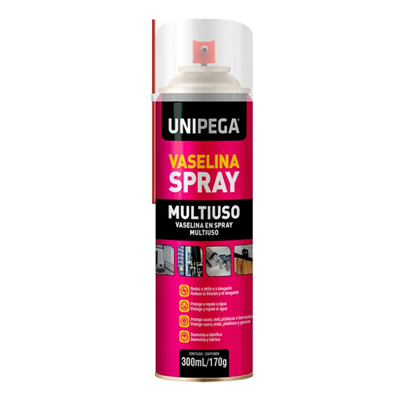 Vaselina Spray Multiuso 300ml - Unipega