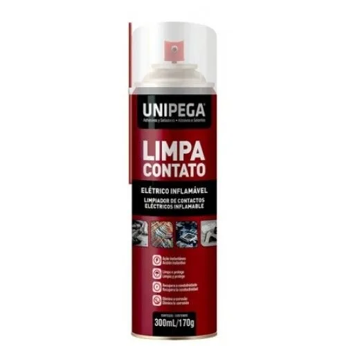 Limpa Contato Spray 300ml Unipega