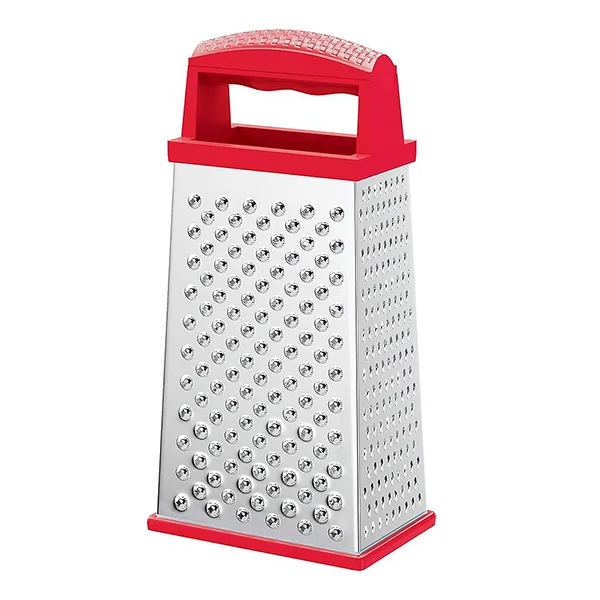Ralador 4 Faces 9'' Inox Euro Vermelho - Imagem 4