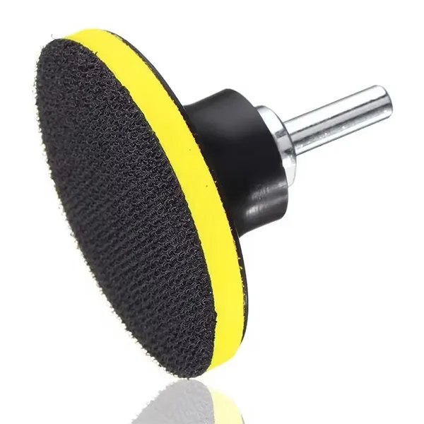Base Disco De Lixa Auto Aderente Rosca M14 x 100mm + Adaptador - Imagem 3