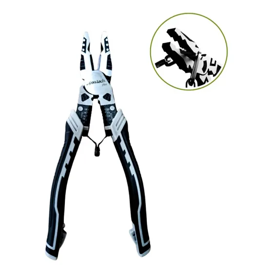 Alicate Universal Reforçado – Descascador, Crimpador e Ultra Forte F-534