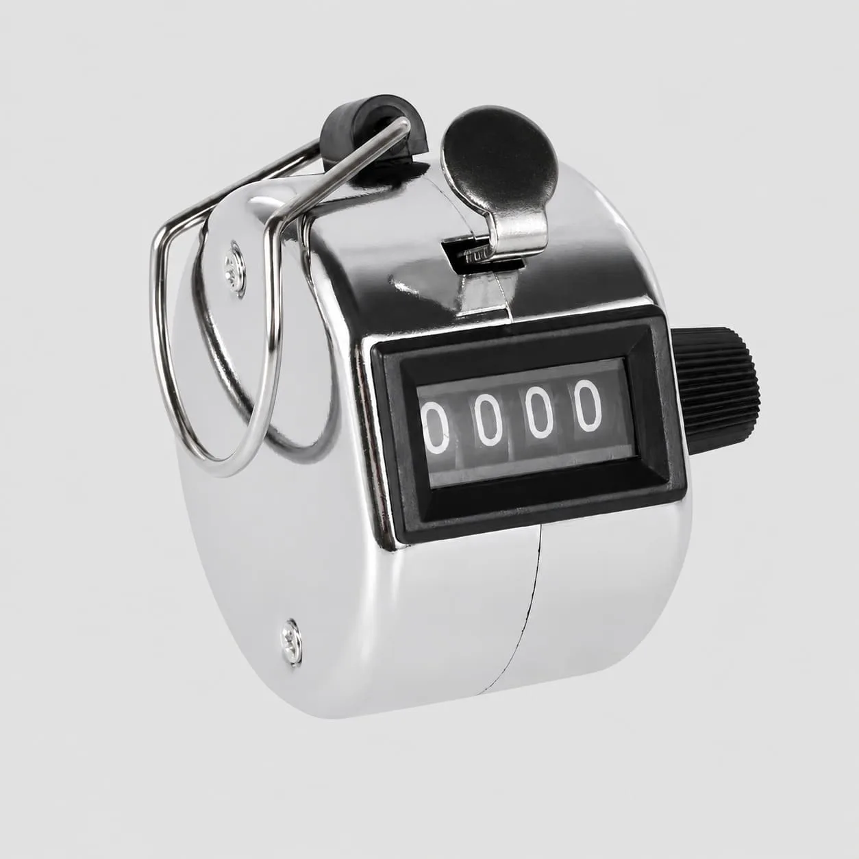 Contador Manual Mecânico Clicker 4 Dígitos com Reset - Imagem 3