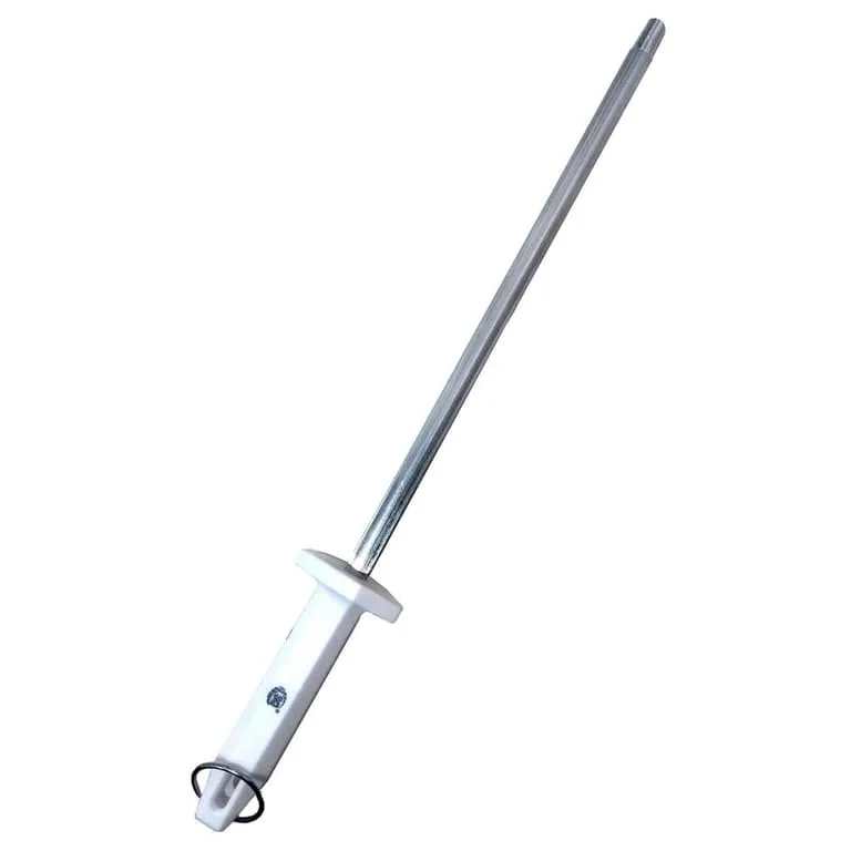 Amolador Chaira Estriada Afiar Facas Profissional 12" Polegadas - Imagem 3