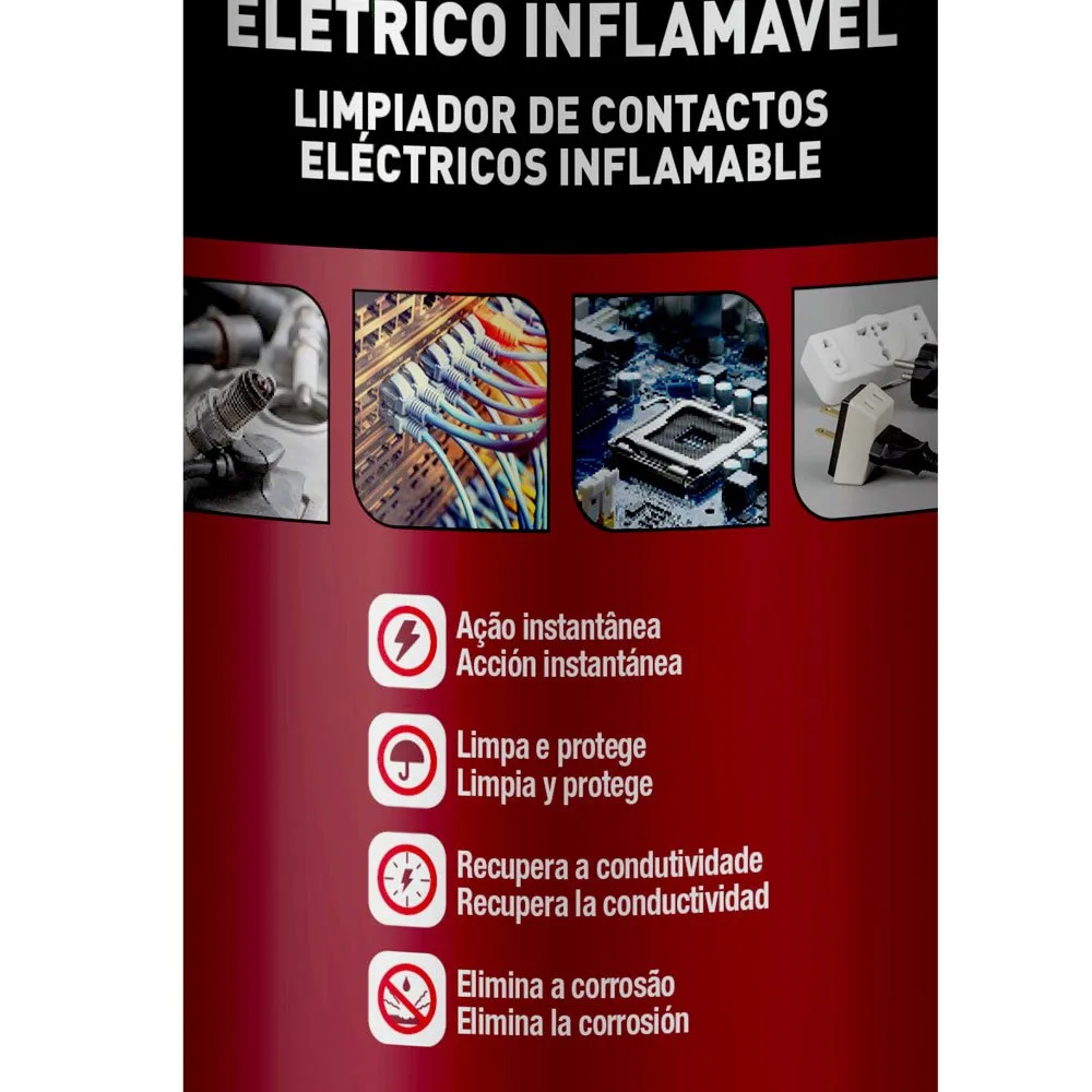 Limpa Contato Spray 300ml Unipega - Imagem 2