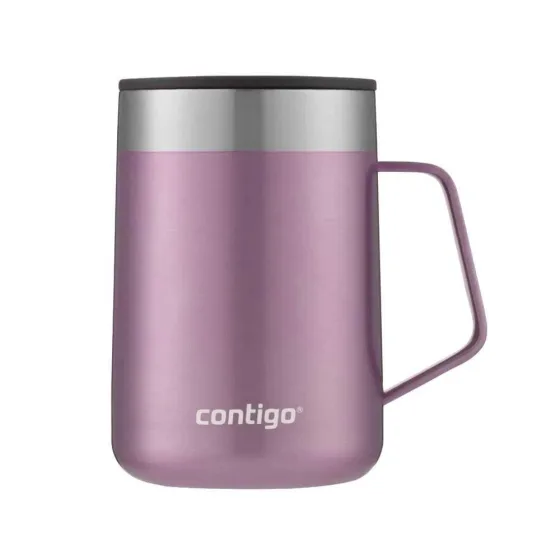Caneca Térmica Contigo 414ml Rose - Bebidas Quentes e Frias