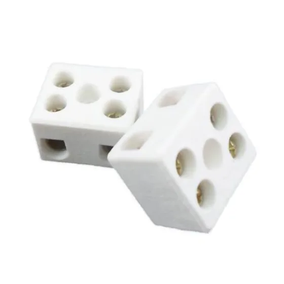 Kit 10 Unidades Conector Porcelana 2 Polos 6mm Interneed