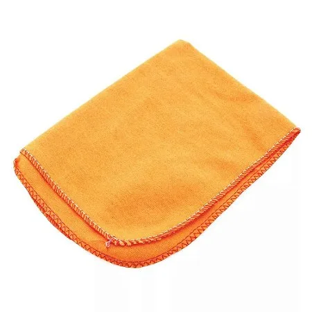 Flanela Laranja 28x38 cm 100% Algodão