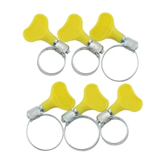 Kit de abraçadeira borboleta 6 peças - Western 8628