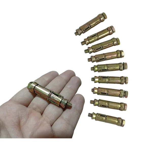 Chumbador Parabolt M6 X 50MM Aço Bicromatizado Kit 10 Peças