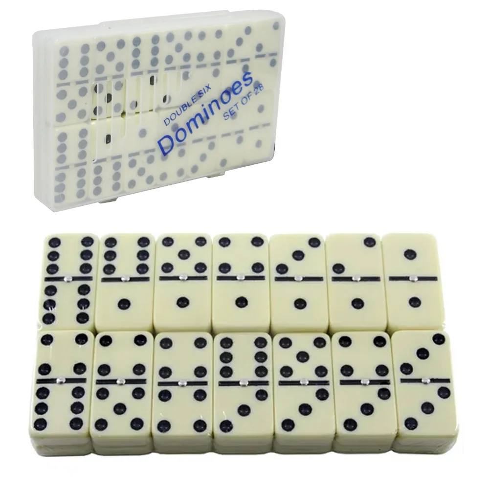 Dominó Tipo Osso 50x25x10mm No Estojo
