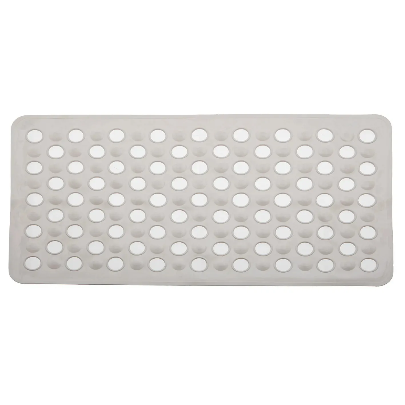 Tapete para Box Antiderrapante 69x37 cm em pvc c/ Ventosas