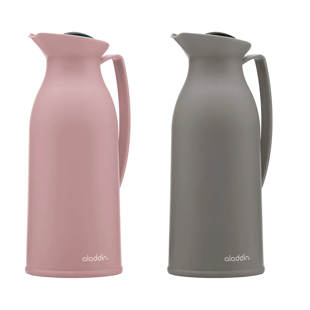 Garrafa Térmica 750 ml Aladdin Futura Cinza / Rosa - Imagem 3