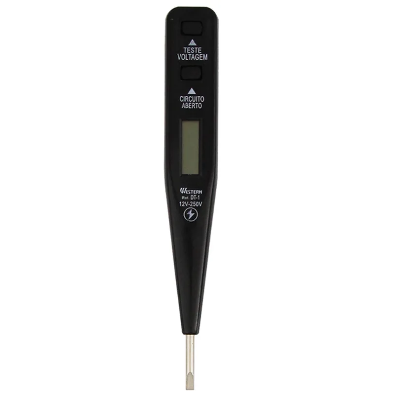 Chave de Fenda para Teste 12 a 250V Western - DT-1 - Imagem 2