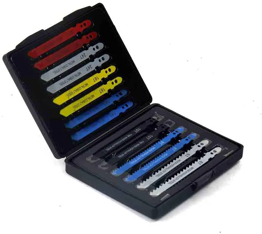 Jogo Kit Serra Tico Tico 14 Lâminas Para Madeira e Metal - Imagem 3
